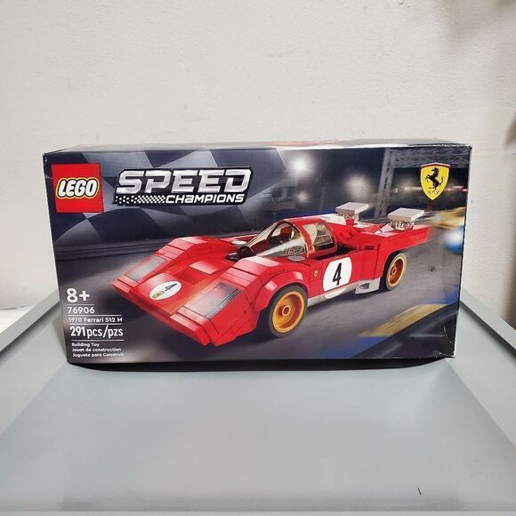 LEGO Speed Champions 1970 Ferrari 512 M 76906 Building Kit A4 New Sealed… - Picture 1 of 6